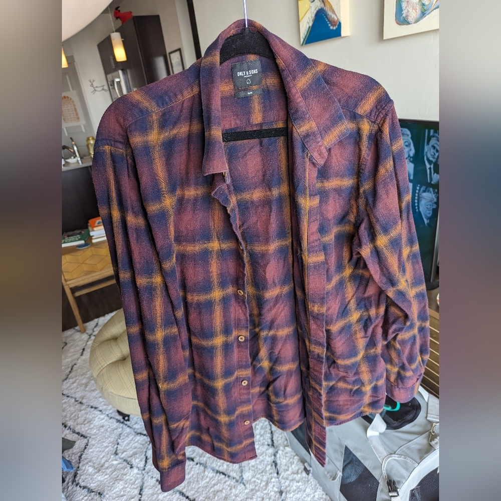 ASOS flannel, size 3XL